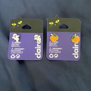 Claire’s Halloween earrings